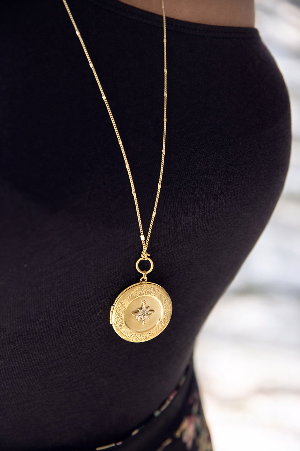 LOCKET - Resimlik Madalyon Kolye