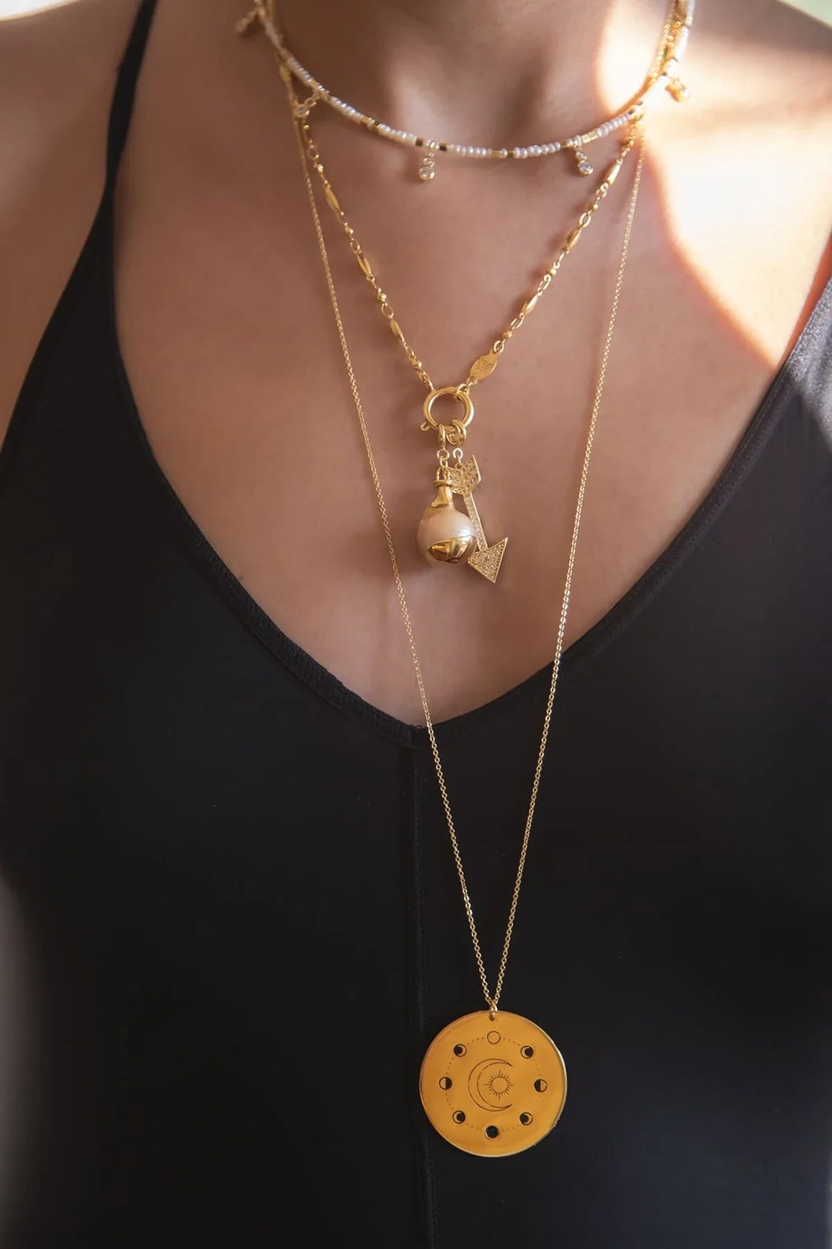 HOOP CLASP - Barley - Zincir Kolye