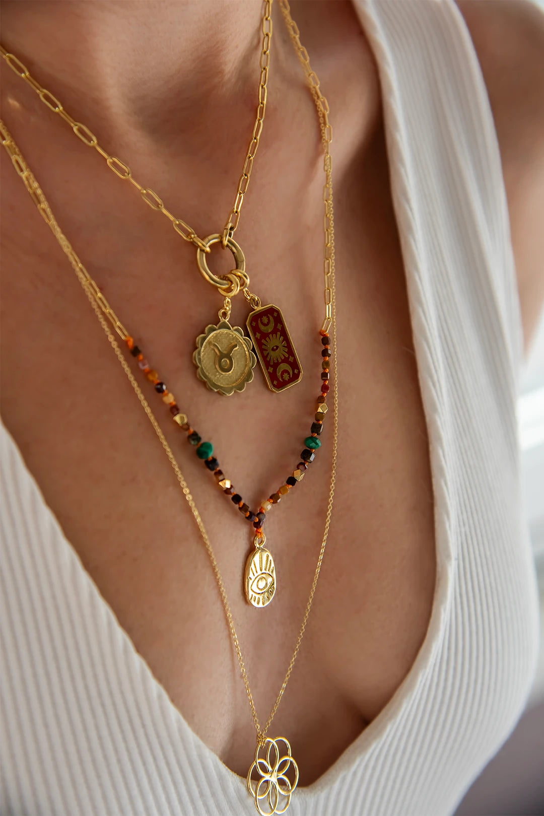 TAURUS - Boğa Burcu Madalyon Charm