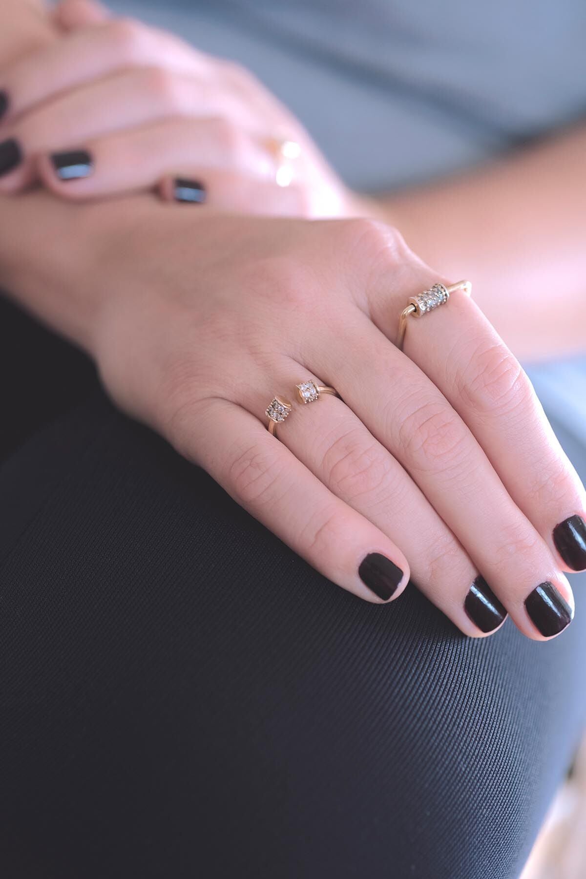 CYLINDER RING - Minimal Yüzük