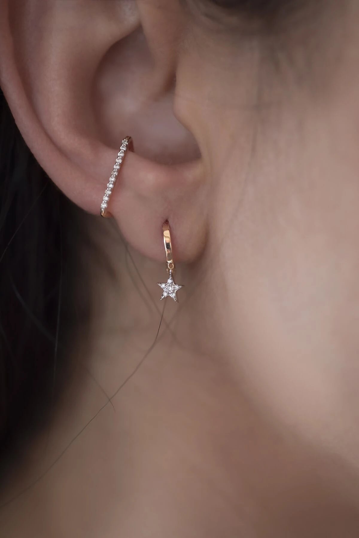 BERMUDA - Pırlanta Earcuff