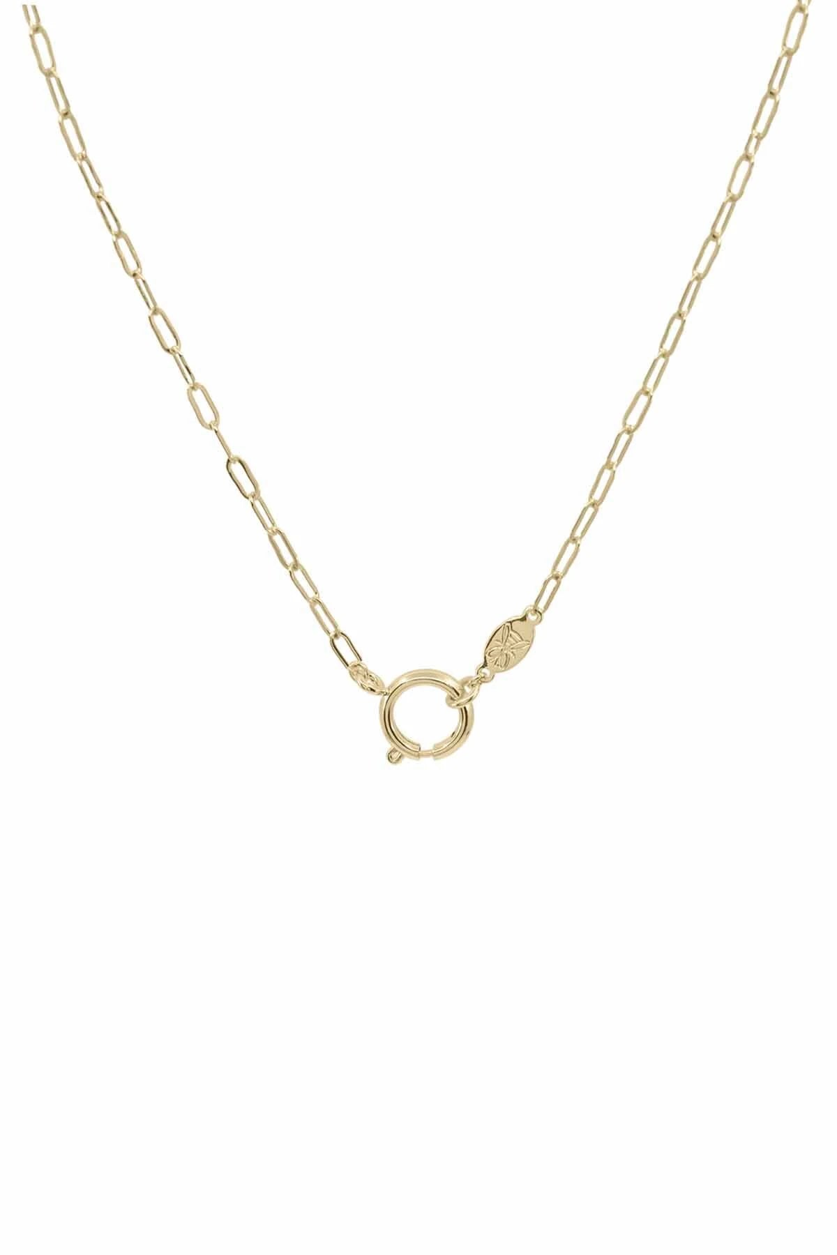 HOOP CLASP - Oval Link- Charm Zinciri
