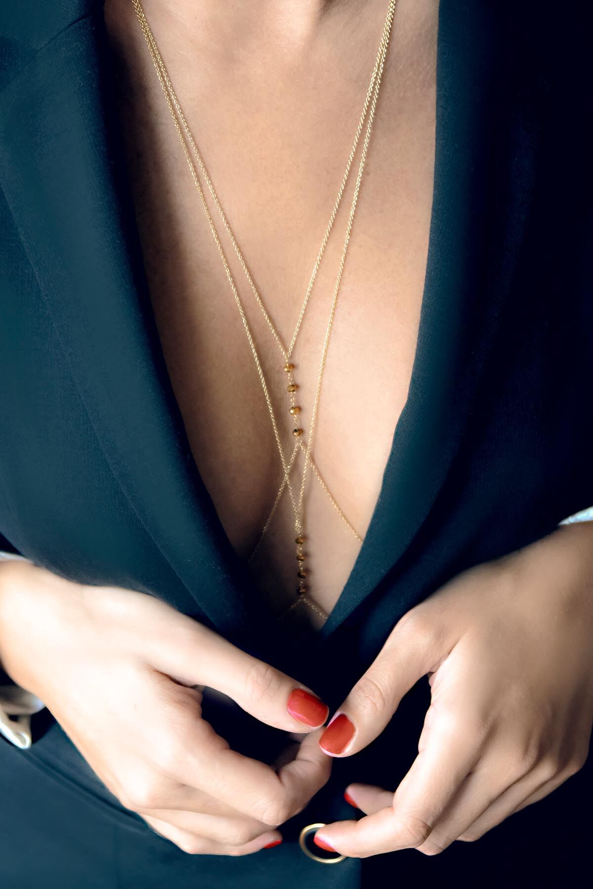 TWIN BODY CHAIN - Vücut Takısı