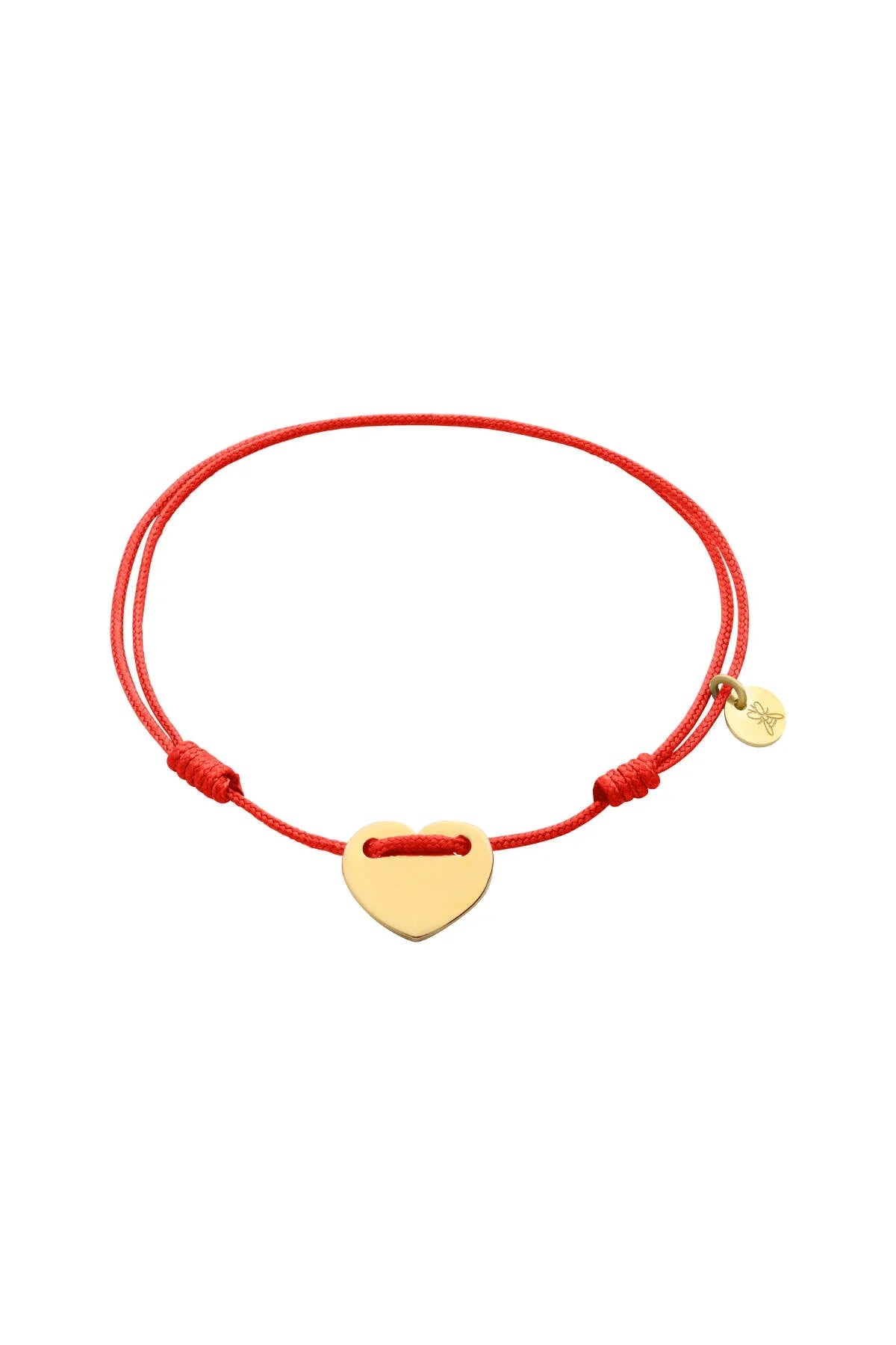 LOVEFUL -  RED - Ayarlanabilir Bileklik